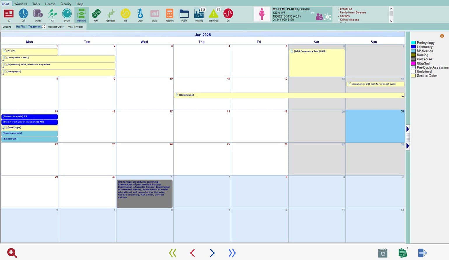 BabySentry plan and order screen
